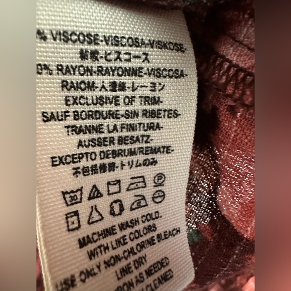 Free People All The Right Ruffles Playsuit Floral Foliage Wrap Shorts Romper - Picture 10 of 12